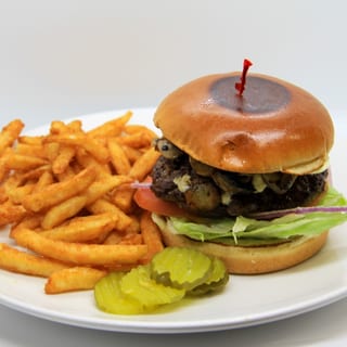 Black and Blue Burger
